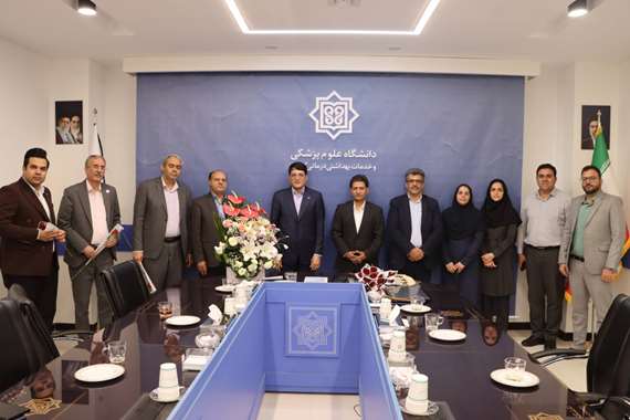 دیدار مدیرعامل شرکت توزیع نیروی برق شمال استان کرمان با رئیس دانشگاه علوم پزشکی کرمان